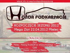 ALT Honda Mega Zlot 22.04.2012 Mielec - Rozpoczęcie sezonu 2012 
