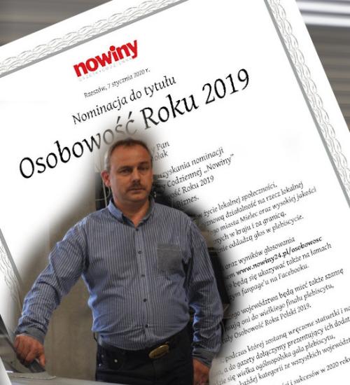 ALT Osobowość roku 2019. Piotr Molak kandydatem  w plebiscycie Nowin.